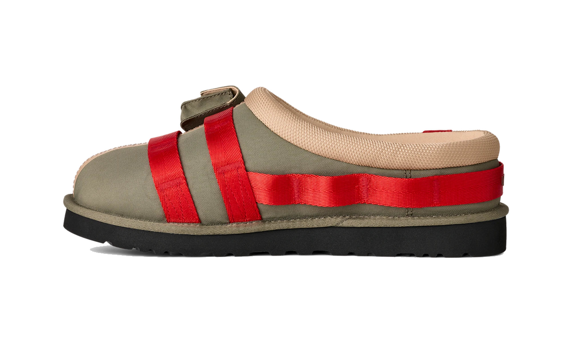 UGG Tasman Wildwood Slipper Burnt Olive Red Pepper