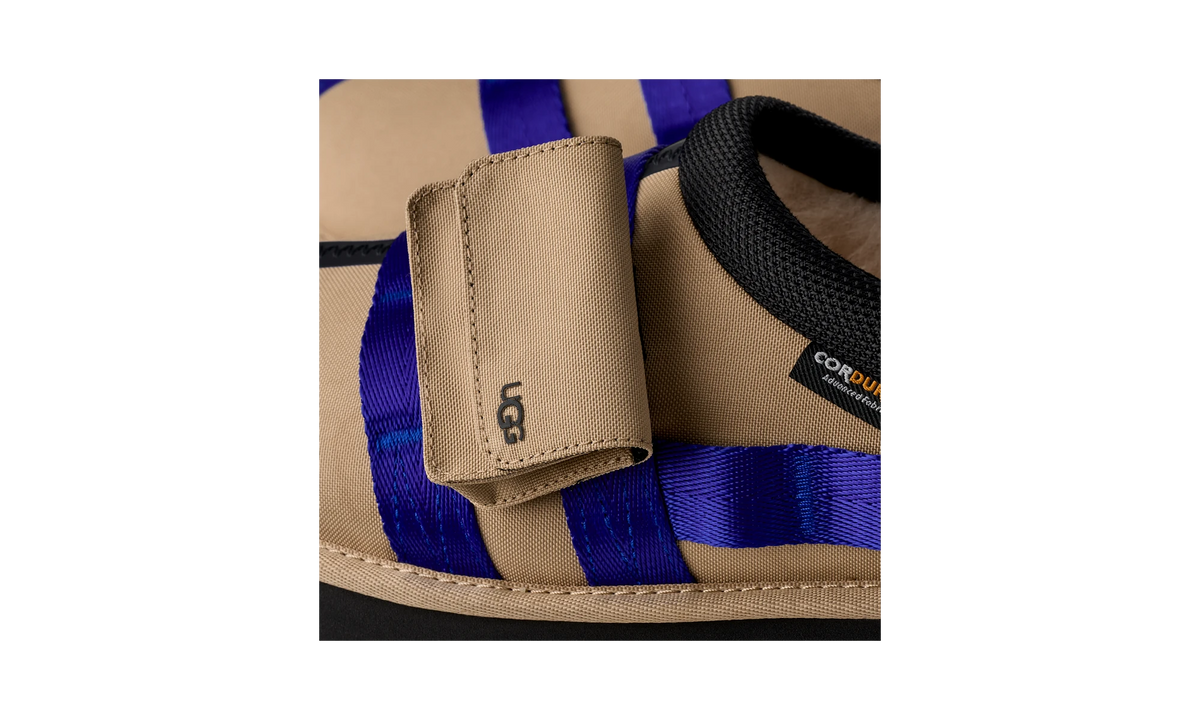 UGG Tasman Wildwood Slipper Sand Regal Blue