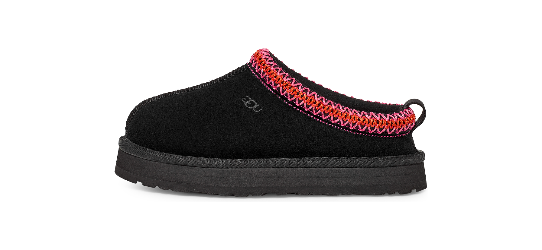 UGG Tazz Slipper Black Multi (Kids), Black/Multi (1143776K-BKML)