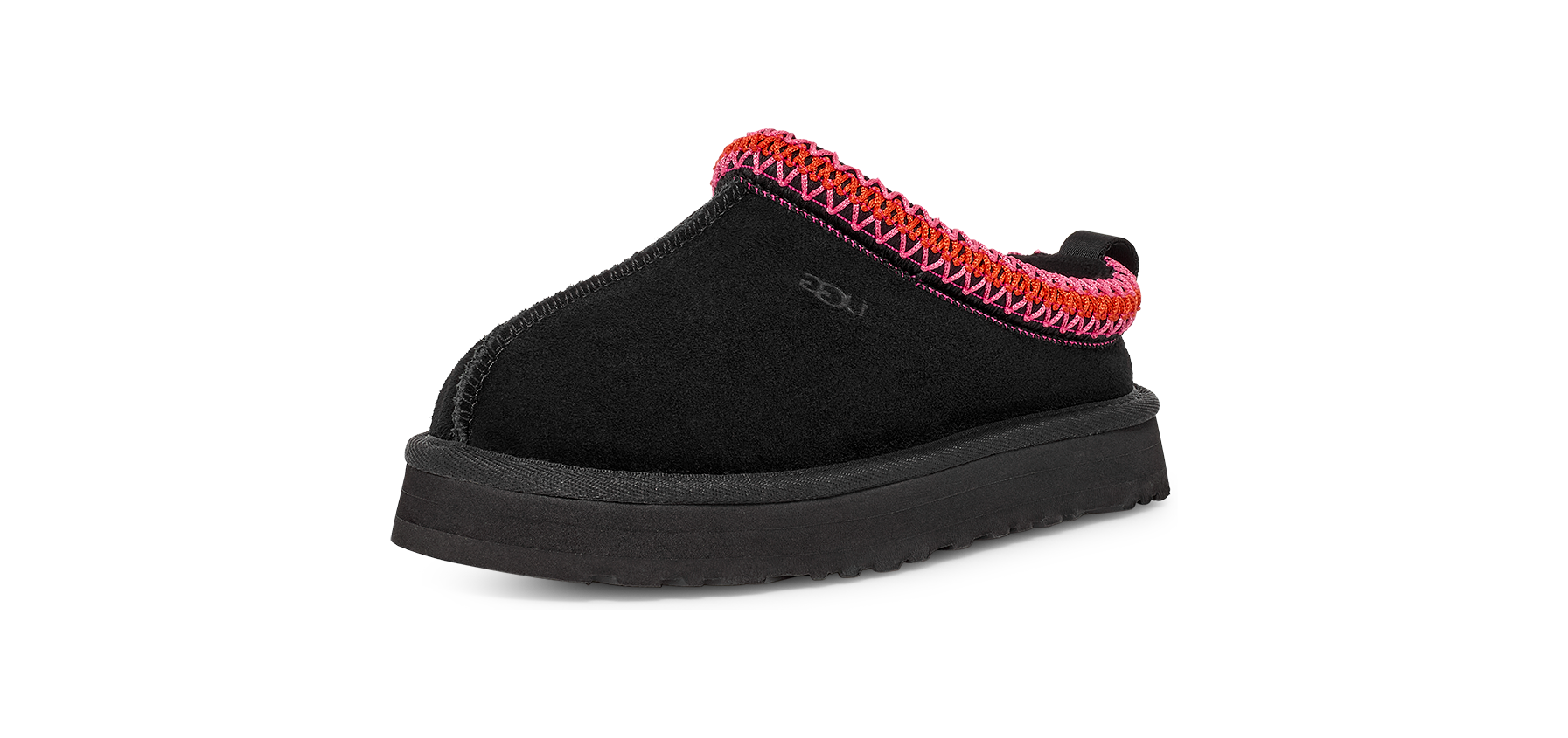 UGG Tazz Slipper Black Multi (Kids), Black/Multi (1143776K-BKML)