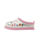 UGG Tazz Slipper Humberto Cruz Pop Sketch, White/Pink (1154433K-WHT)