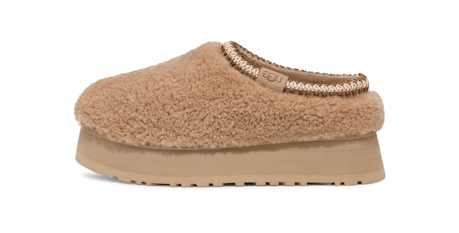 UGG Tazz Slipper Maxi Curly Sand, Sand (1167770-SAN)
