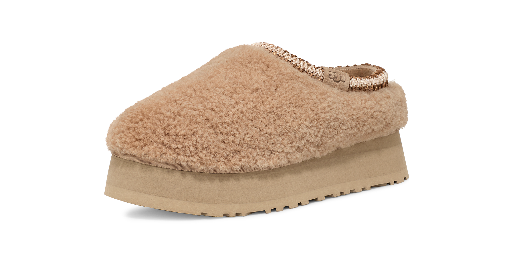 UGG Tazz Slipper Maxi Curly Sand, Sand (1167770-SAN)