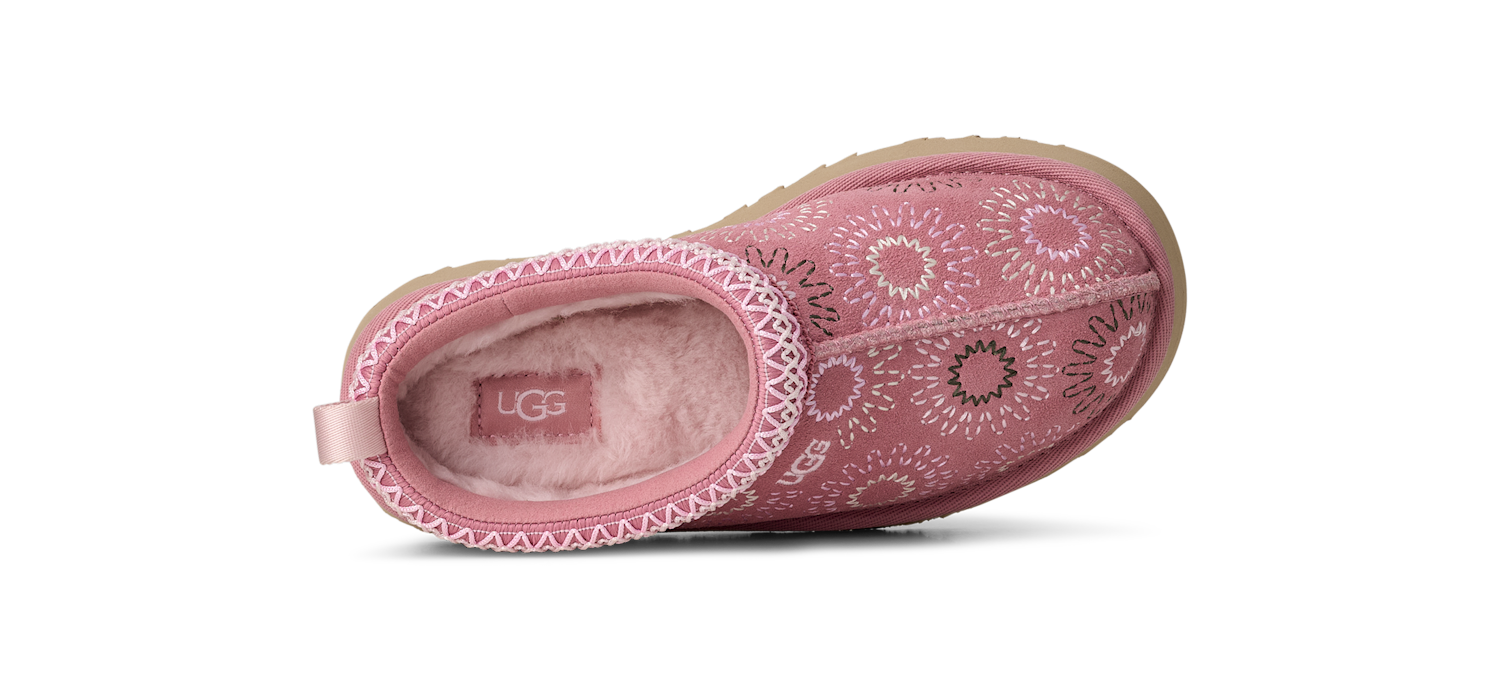 UGG Tazz Sun Stitch Slipper Horizon Pink (Kids)
