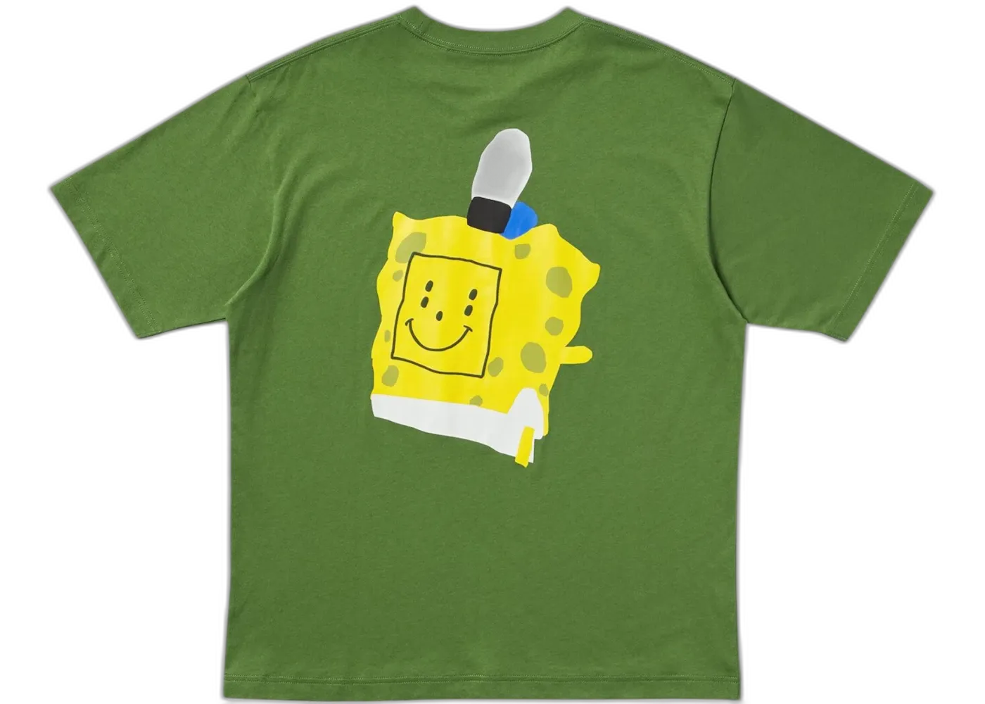 Uniqlo x CPFM Spongebob Squarepants UT Graphic T-Shirt Olive, Olive (477913)