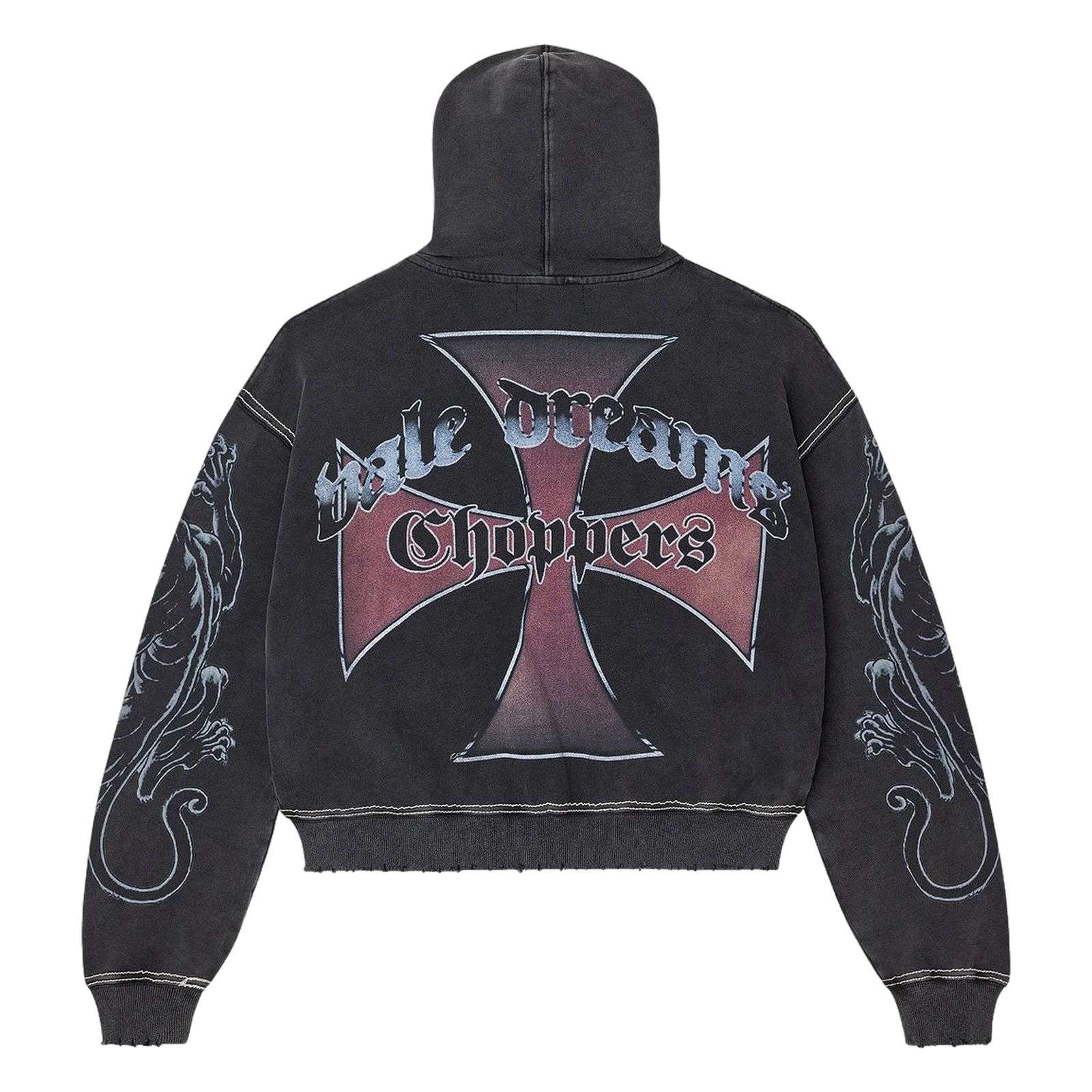 Vale Forever Hardy Boyz Zip Up Hoodie Black