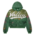 Vale Forever Inferno Zip Up Hoodie Green