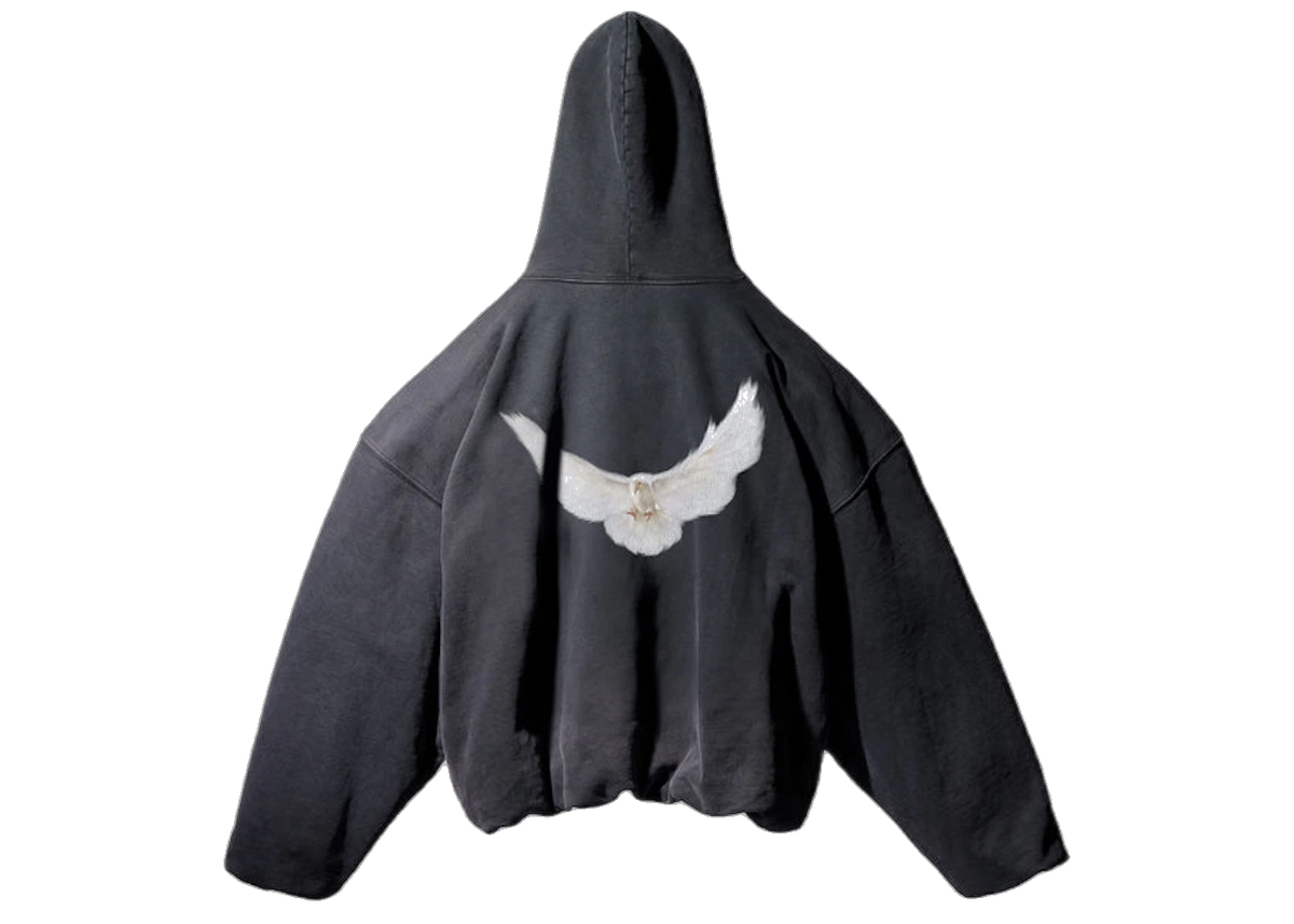 Yeezy Gap Engineered by Balenciaga Dove Hoodie Washed Black