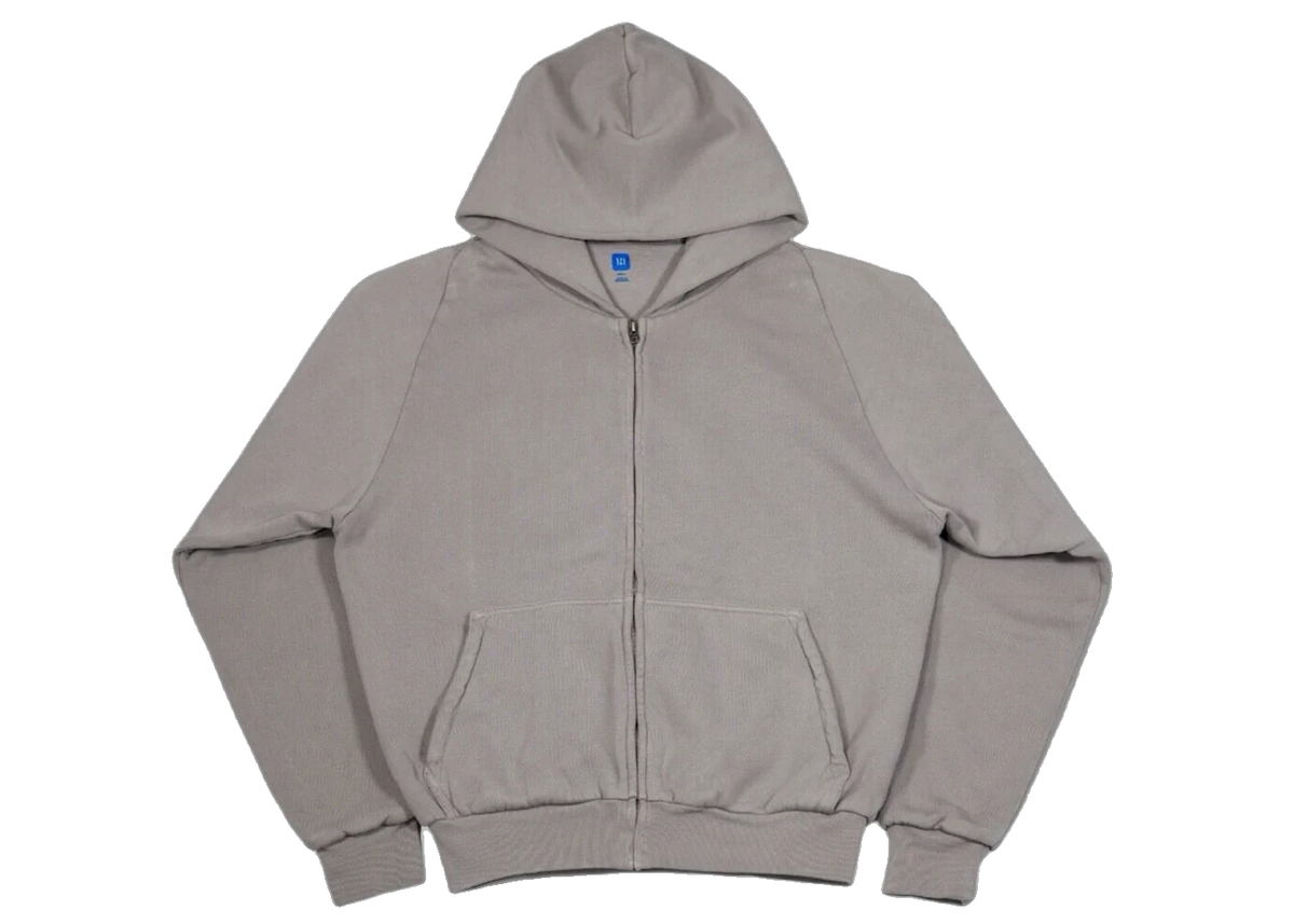 Yeezy x Gap Zip Up Exclusive Hoodie Light Grey