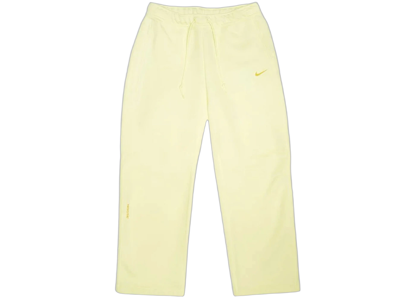 Nike x NOCTA NRG Tech Fleece Open Hem Pants Citron Tint/Vivid Sulfur, Citron Tint/Vivid Sulfur (FD8460-821)