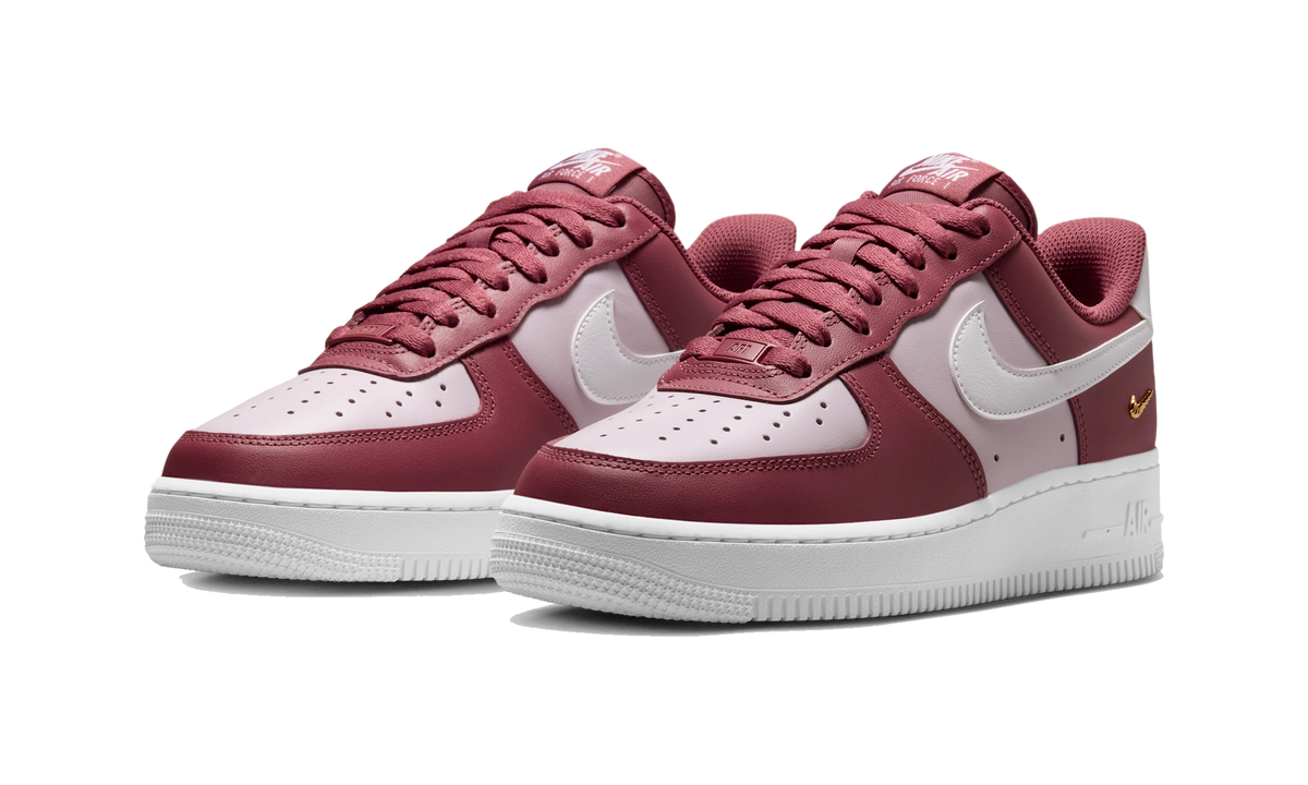 Nike Air Force 1 '07  Pink Smoke/Bleached Lilac/Metallic Gold/White