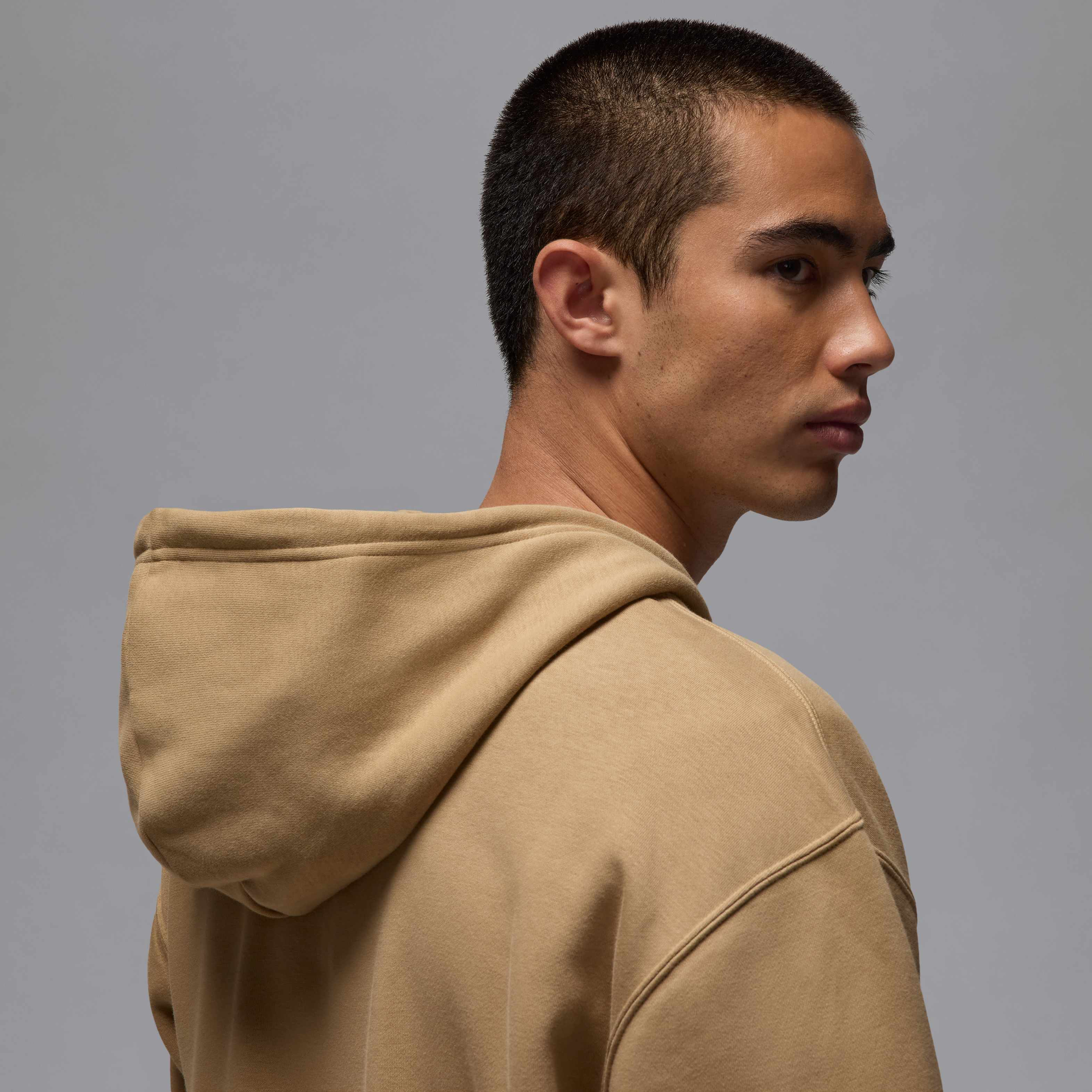 Air Jordan Brooklyn Fleece Full-Zip Hoodie Desert Camo/White