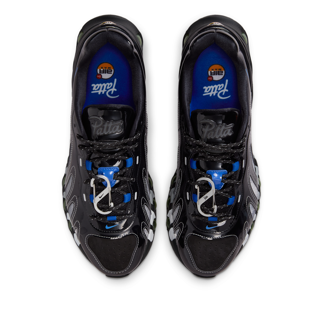 Nike Air Max Dn8 Patta Black Metallic Silver