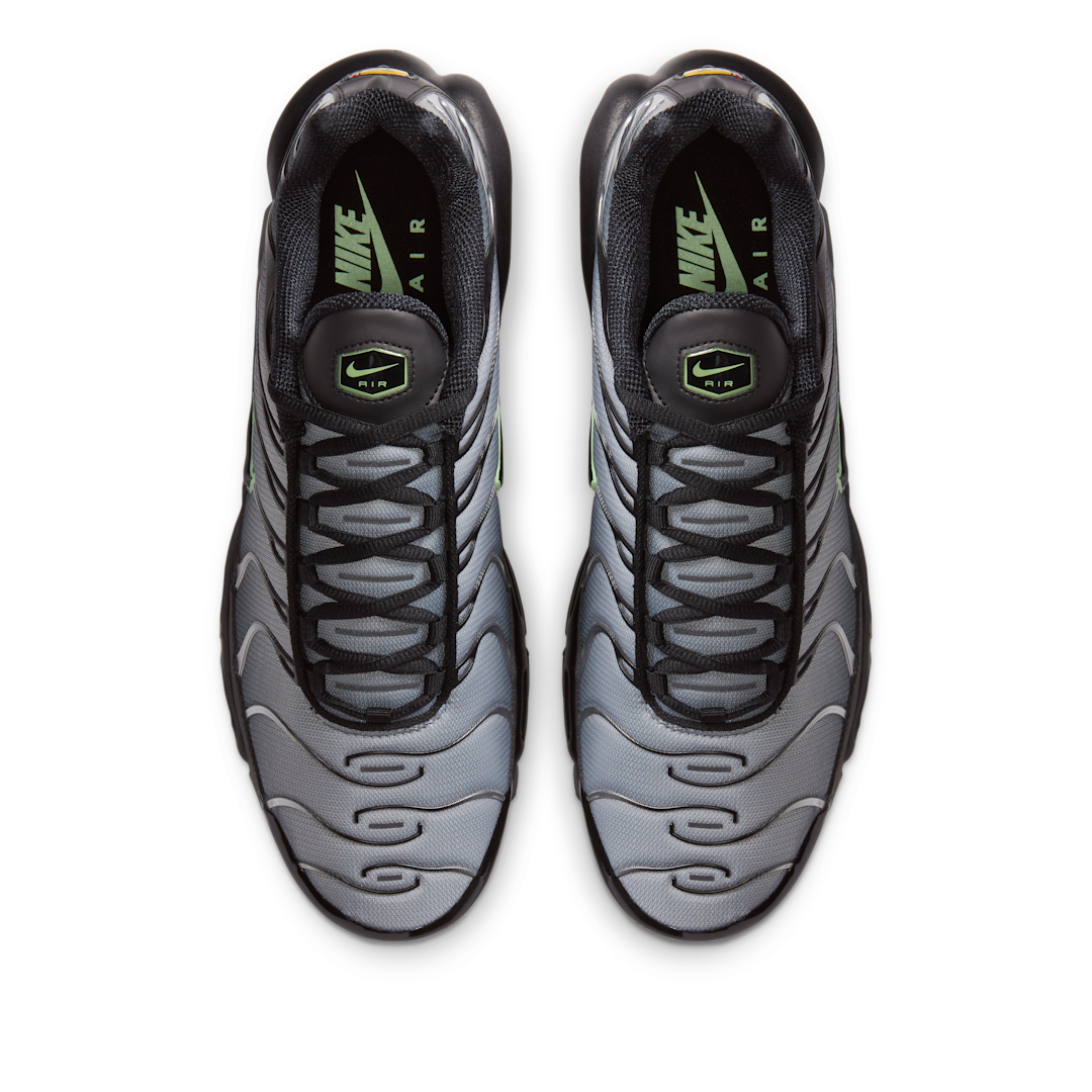 Nike Air Max Plus Black Particle Grey Vapour Green