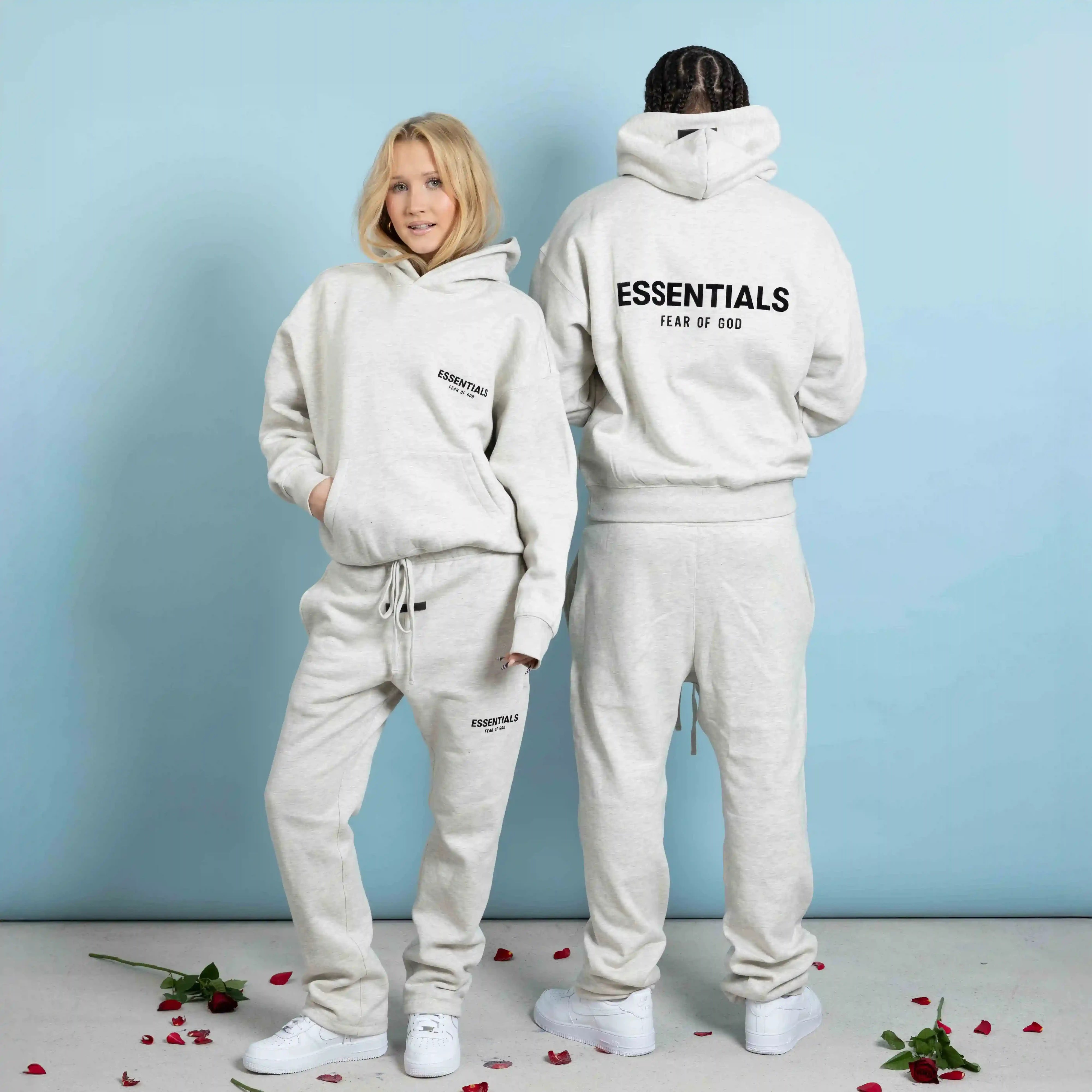 Fear of God Essentials Hoodie Light Oatmeal