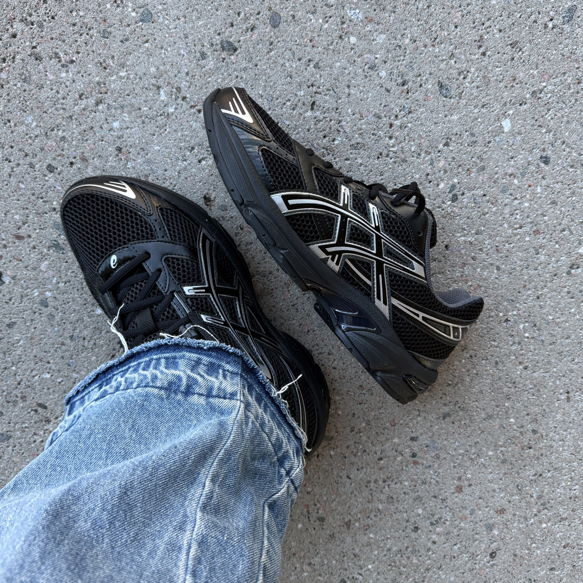 ASICS Gel-1130 Black Pure Silver