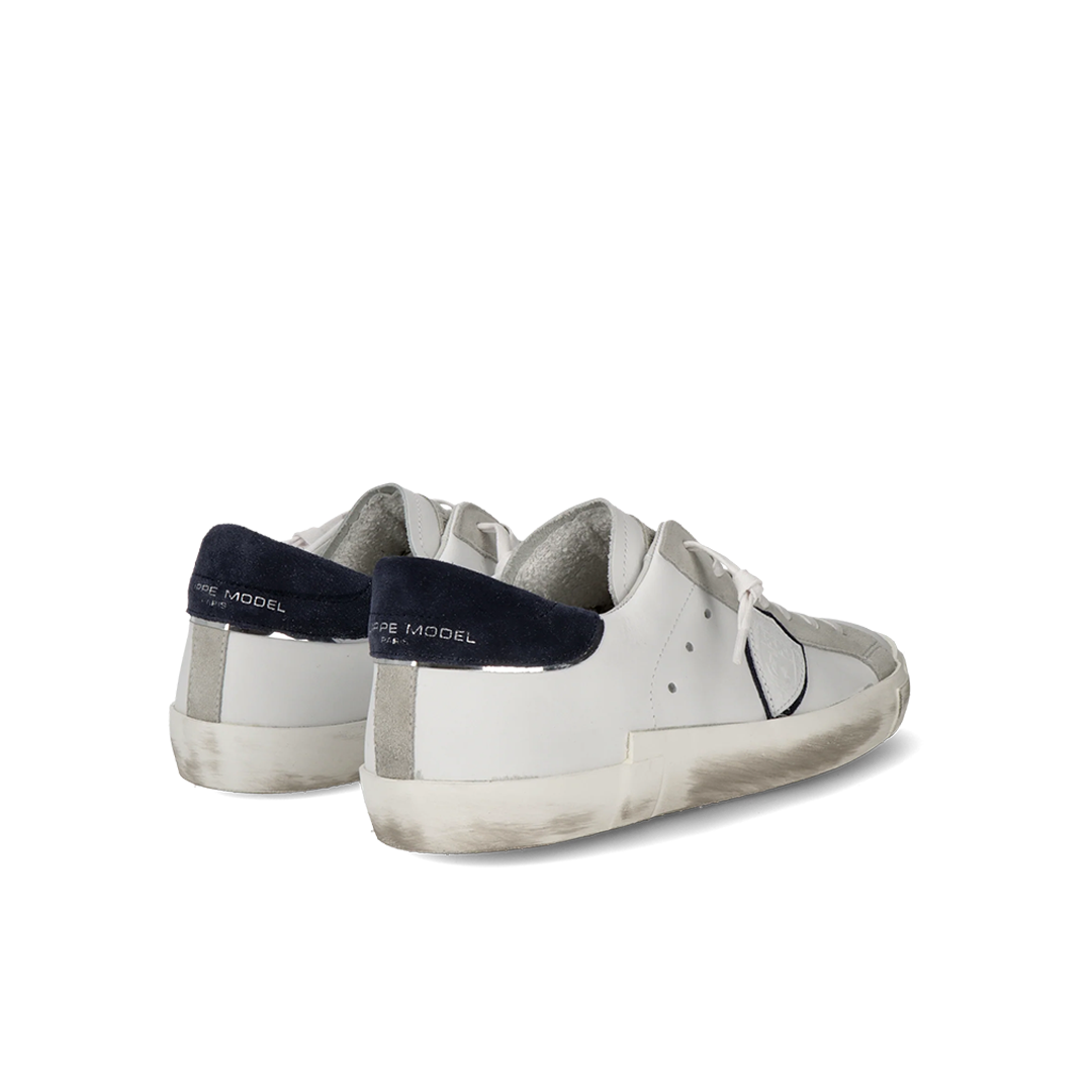 Philippe Model PRSX Low White Navy