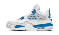 Air Jordan 4 Retro Military Blue (2024), Off-White/Military Blue/Neutral Grey (FV5029-141 / HF4281-141)
