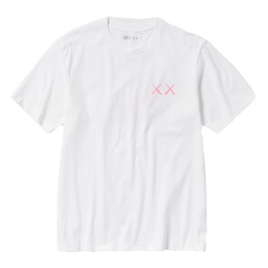 KAWS x Uniqlo T-Shirt Pink Graphic