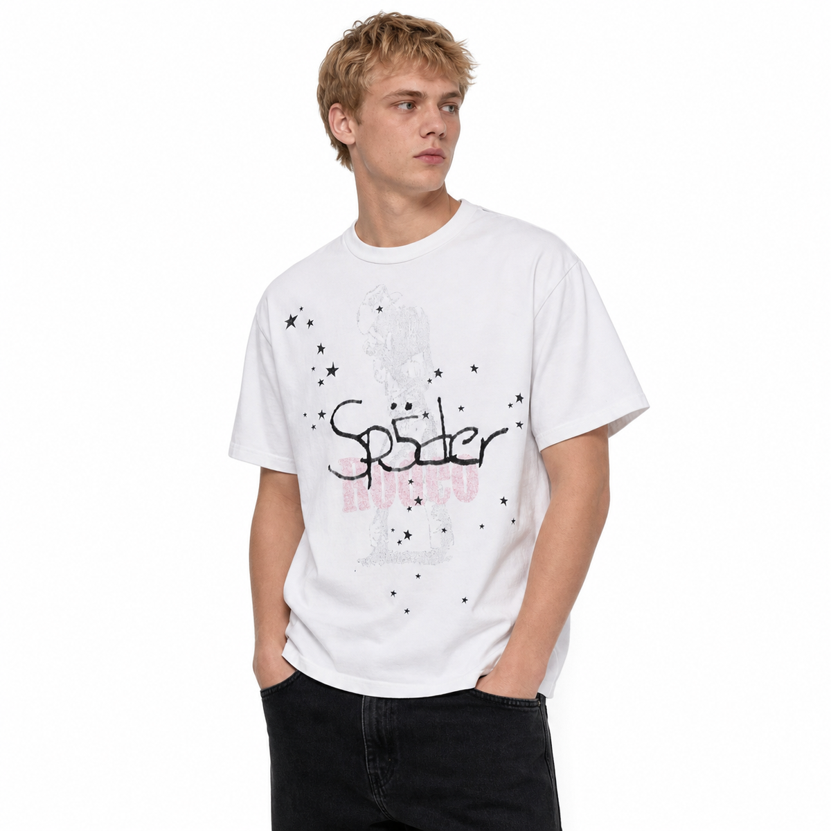 Travis Scott Cactus Jack x Sp5der Days Before Rodeo II T-Shirt White
